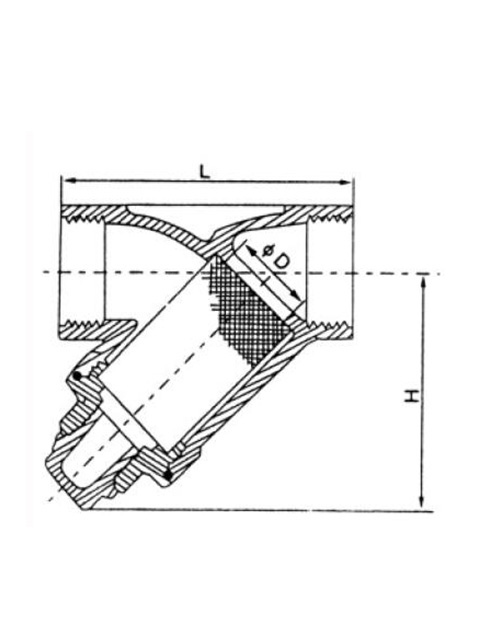 QL11W-40P系列過(guò)濾器畫(huà)線圖